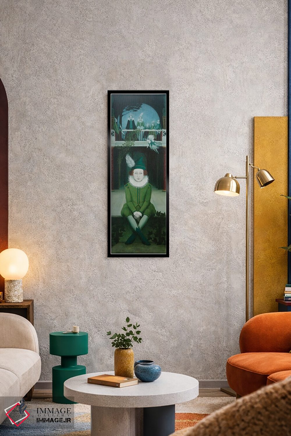 تابلو دکوراتیو دیگر هیچ تسلیم شدنی جز رویا نیست اثر رزالین لاینز - D2B