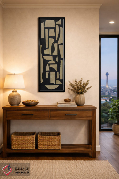 تابلو دکوراتیو سرستون ۲ اثر راب دلما تر - D3B