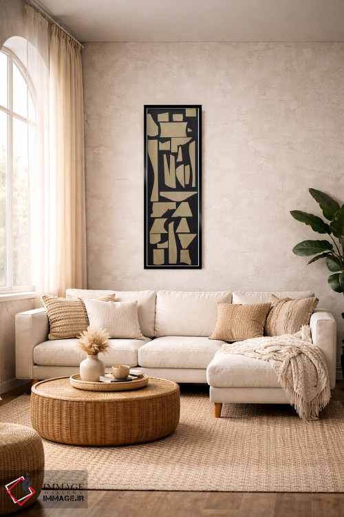 تابلو دکوراتیو سرستون ۱ اثر راب دلما تر - D4B