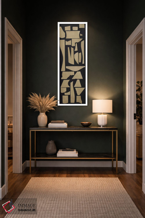 تابلو دکوراتیو سرستون ۱ اثر راب دلما تر - D5W