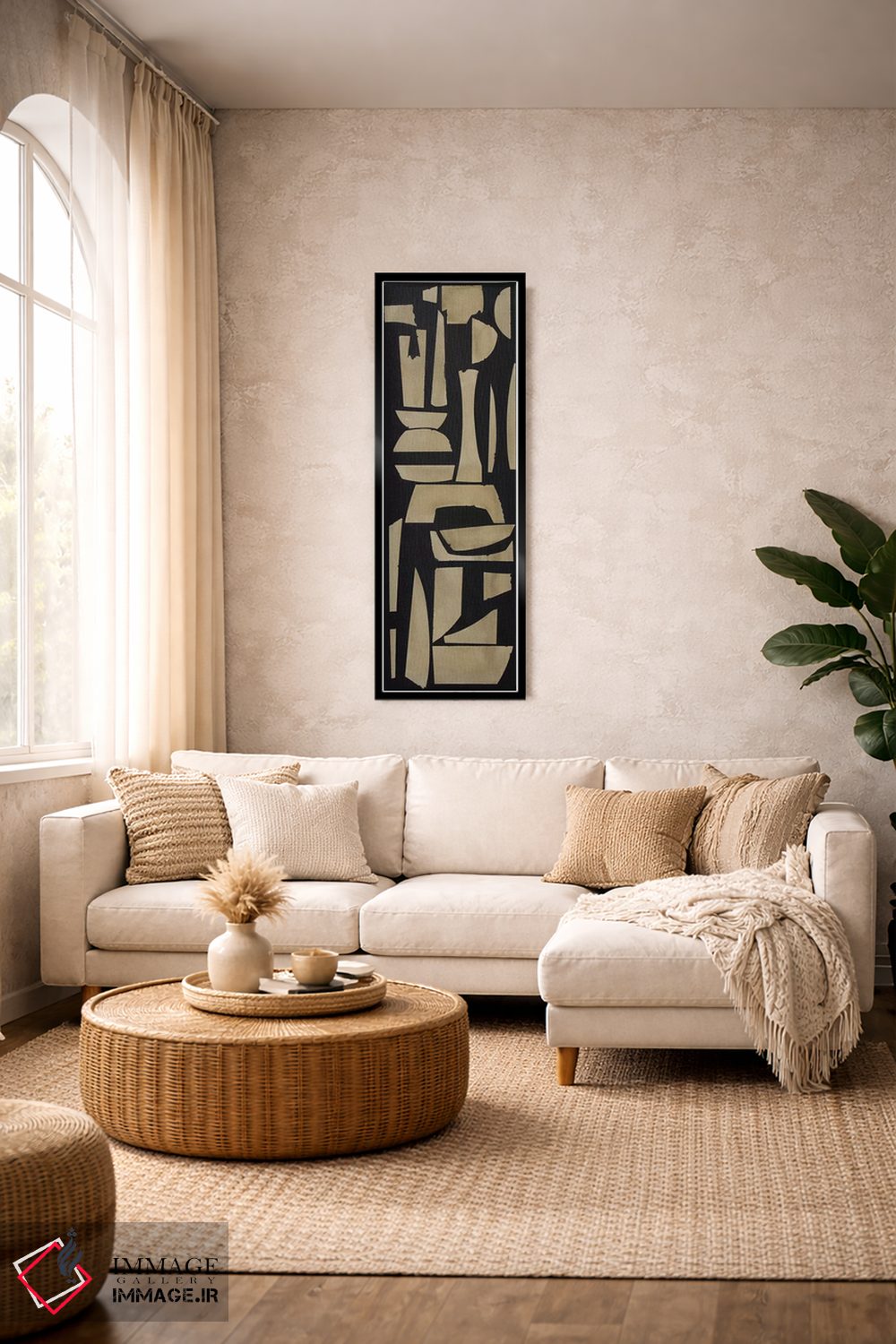 تابلو دکوراتیو فینال چهارم اثر راب دلما تر - D6B