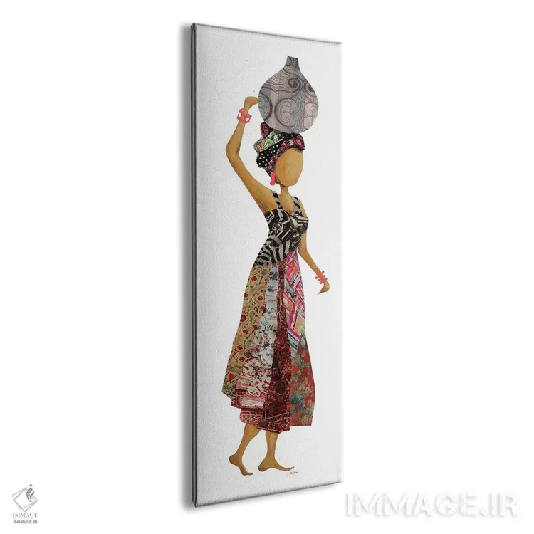 تابلو دکوراتیو زن سفالگر ژوزا I اثر جینا ریتر - نمای پرسپکتیو محصول