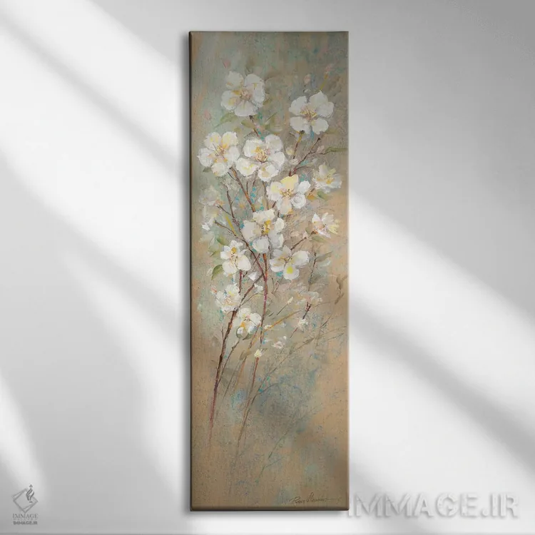 تابلو دکوراتیو بیداری بهار یک اثر روئن منینگ - نمای روبهرو روی دیوار