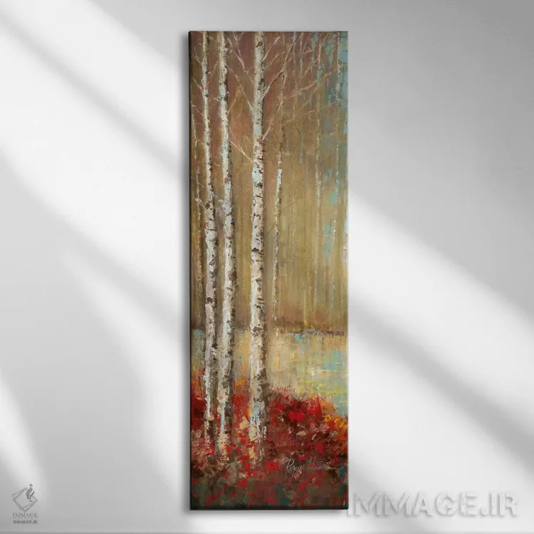 تابلو دکوراتیو بازدیدی دوباره از برکه زمرباور یک اثر روئن منینگ - نمای روبهرو روی دیوار