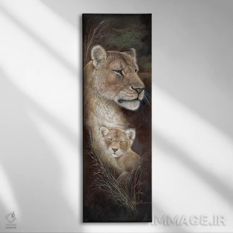 تابلو دکوراتیو مادر سرافراز اثر روئن منینگ - نمای روبهرو روی دیوار