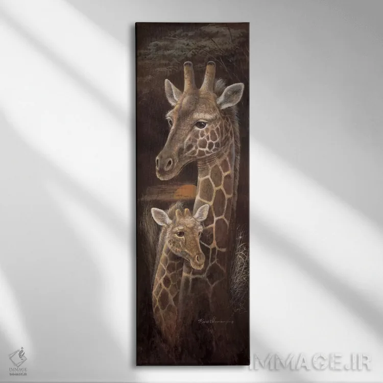 تابلو دکوراتیو عشق و وفاداری اثر روئن منینگ - نمای روبهرو روی دیوار