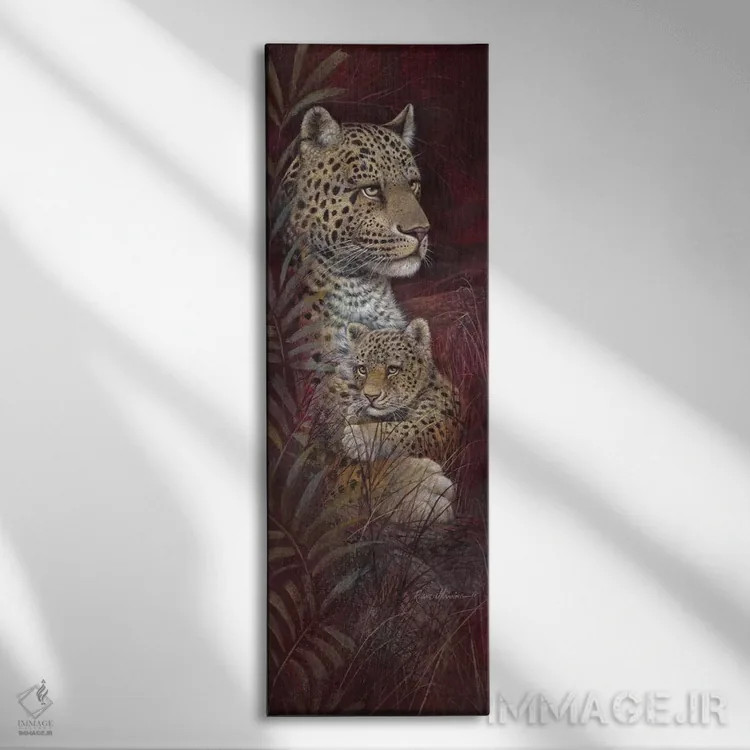 تابلو دکوراتیو محبت مادری اثر روئن منینگ - نمای روبهرو روی دیوار