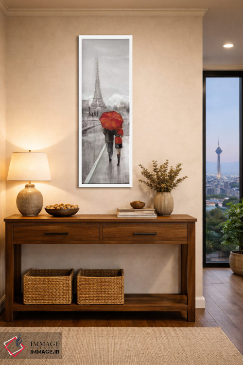 تابلو دکوراتیو قدم زنی در پاریس اثر روئن منینگ - D1W