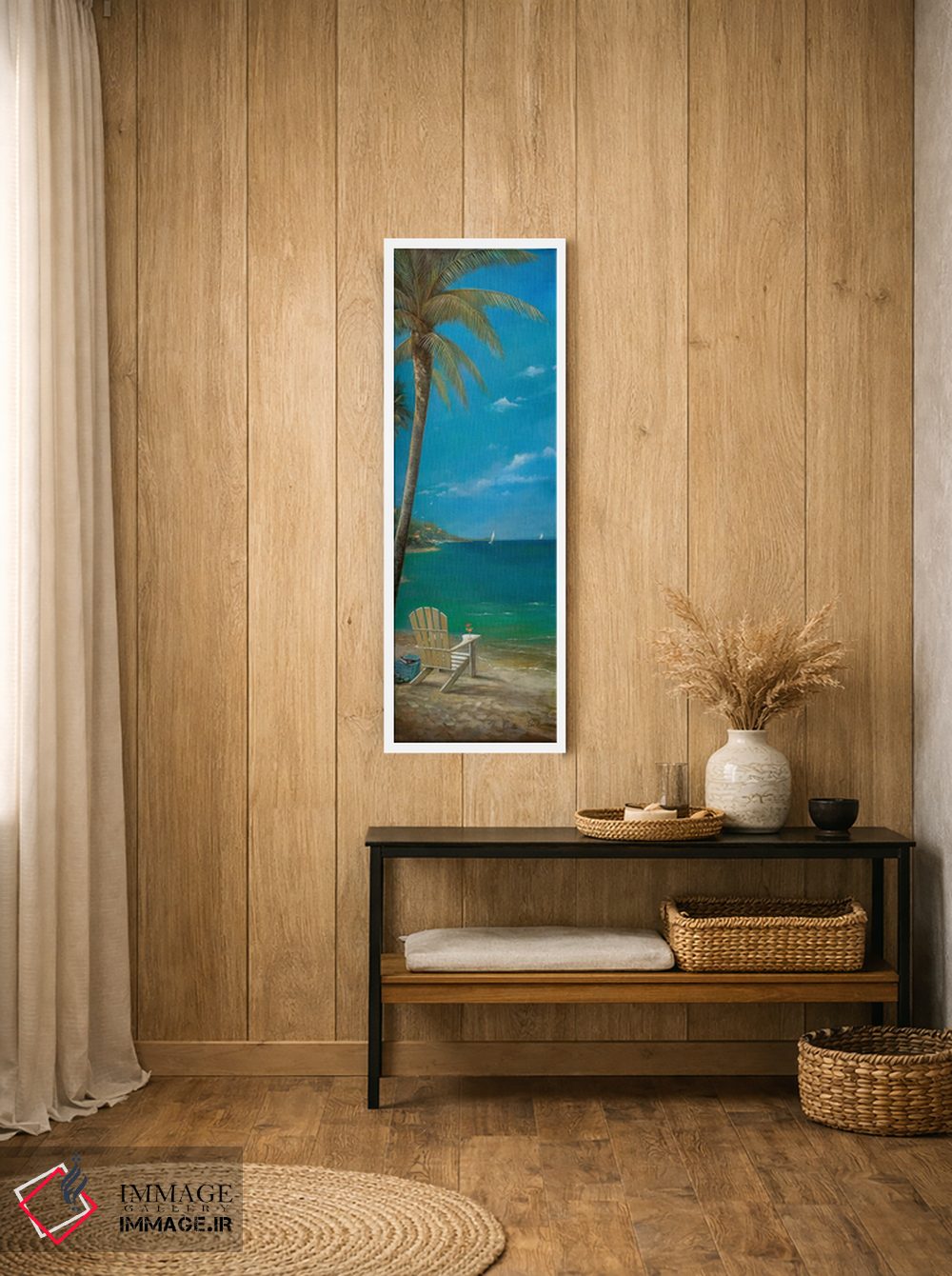 تابلو دکوراتیو شعر و نسیم ملایم اثر روئن منینگ - D1W