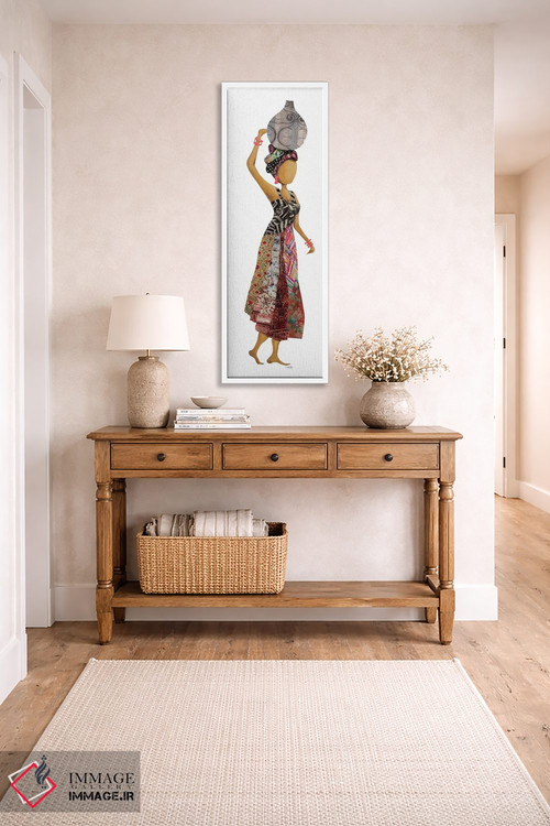 تابلو دکوراتیو زن سفالگر ژوزا I اثر جینا ریتر - D5W