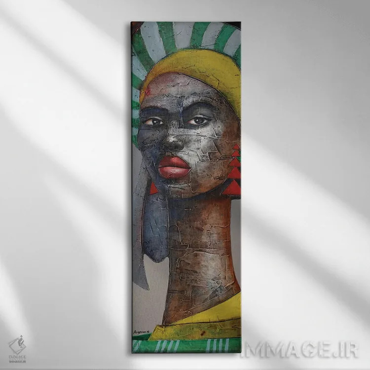 تابلو دکوراتیو آرییکه اثر سگون آیسن - نمای روبهرو روی دیوار