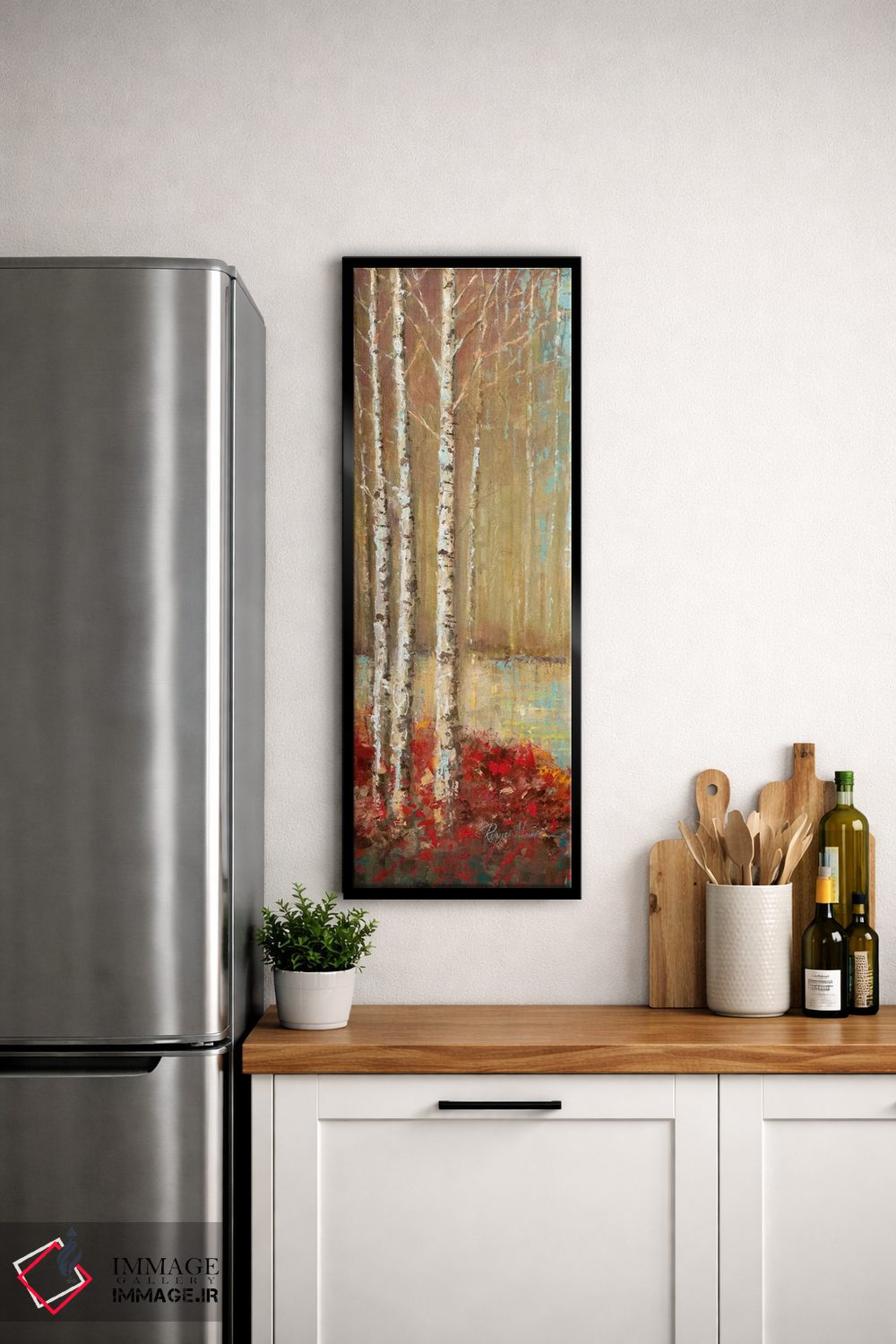 تابلو دکوراتیو بازدیدی دوباره از برکه زمرباور یک اثر روئن منینگ - D5B