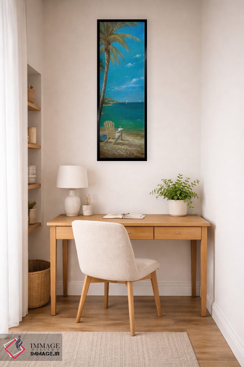 تابلو دکوراتیو شعر و نسیم ملایم اثر روئن منینگ - D4B