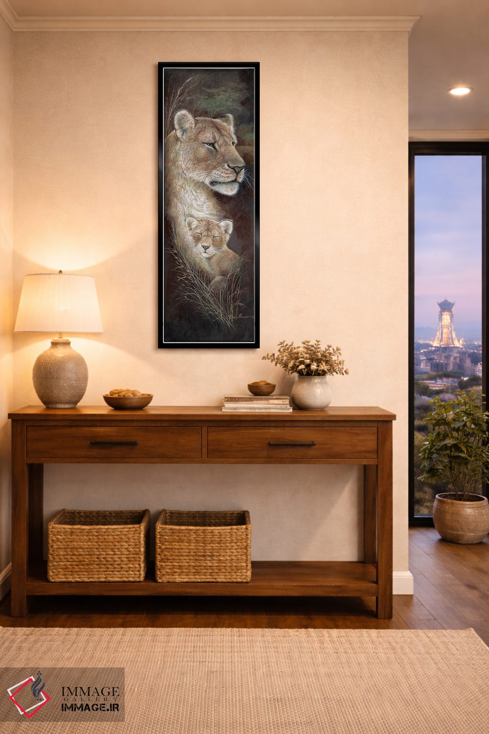 تابلو دکوراتیو مادر سرافراز اثر روئن منینگ - D2B