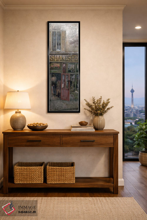 تابلو دکوراتیو کتاب خوب، قهوه عالی اثر روئن منینگ - D2B