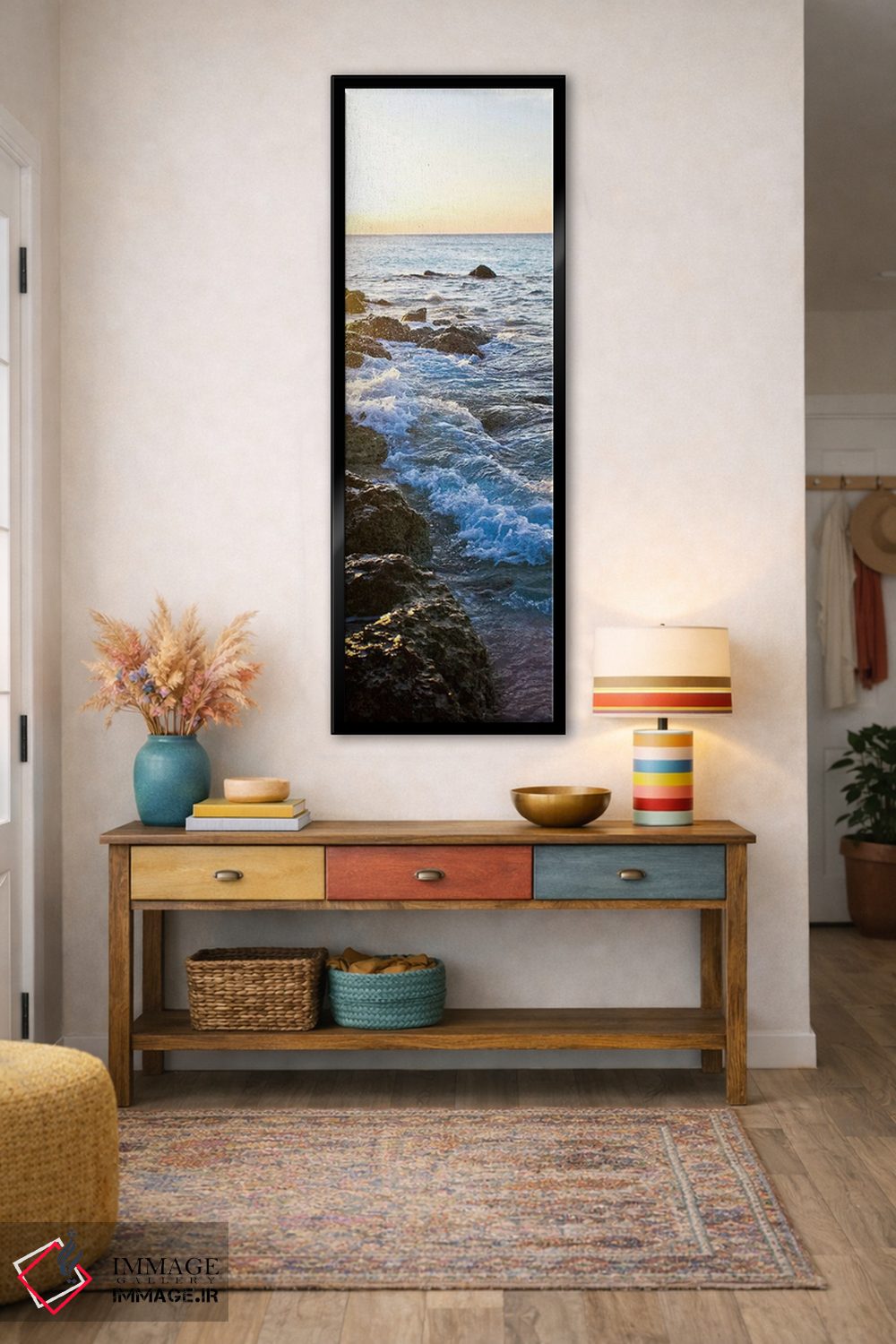 تابلو دکوراتیو ساحل بیمینی ۱ اثر سوزان برایانت - D1B