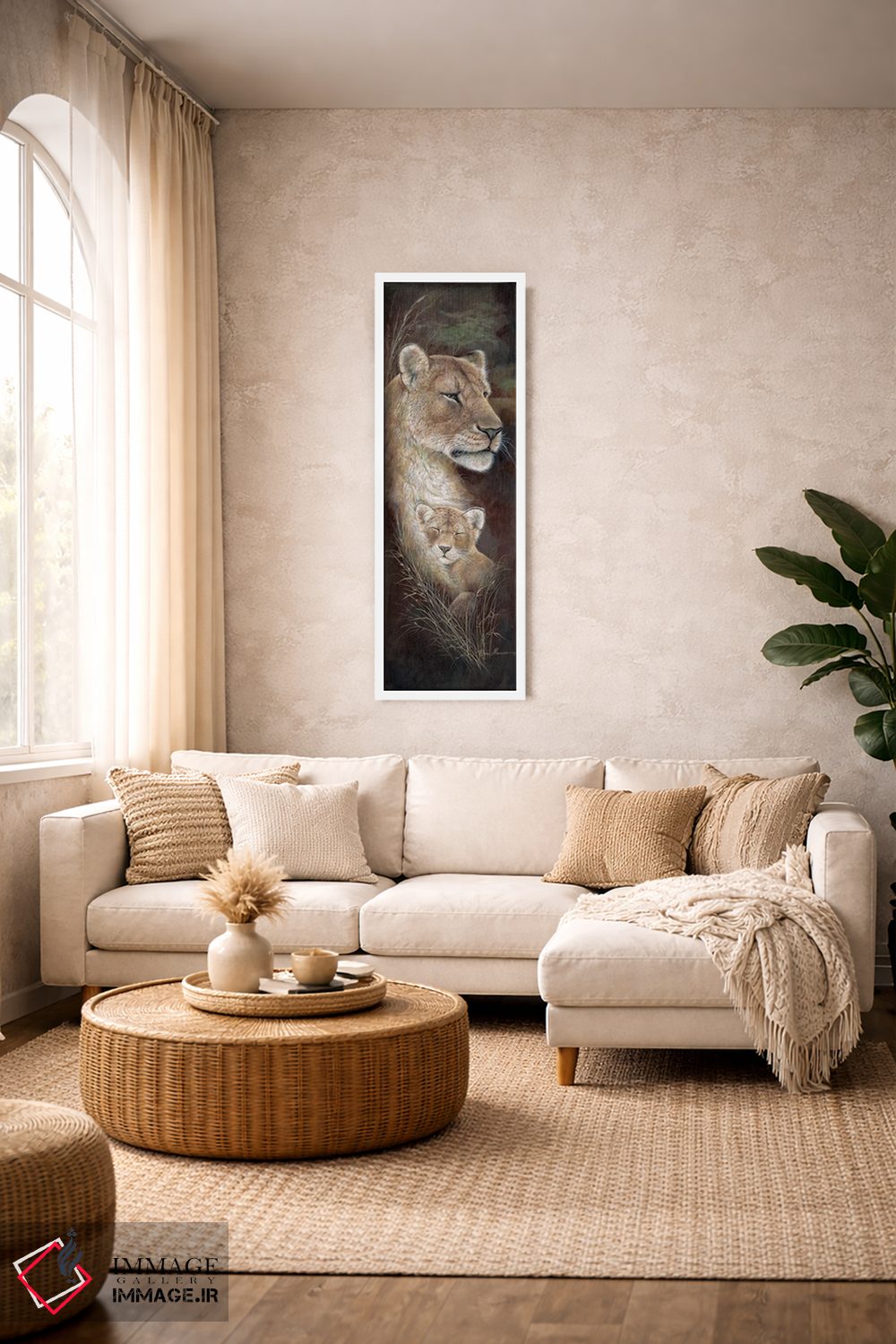 تابلو دکوراتیو مادر سرافراز اثر روئن منینگ - D4W