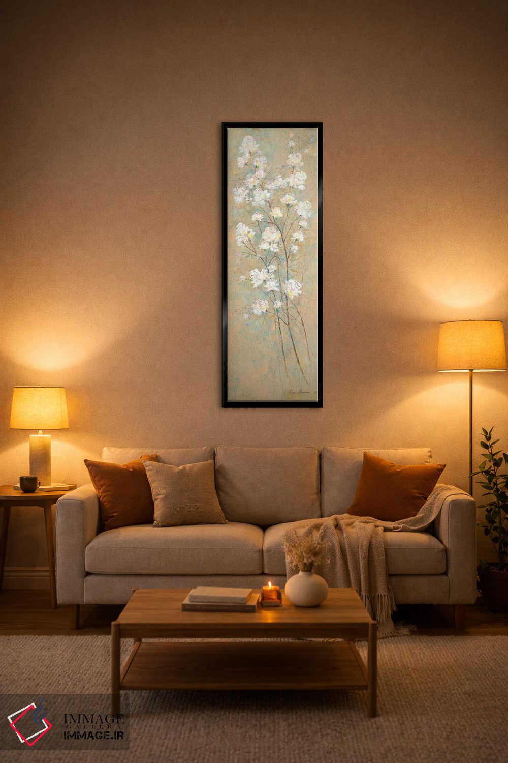 تابلو دکوراتیو بیداری بهار دو اثر روئن منینگ - D1B