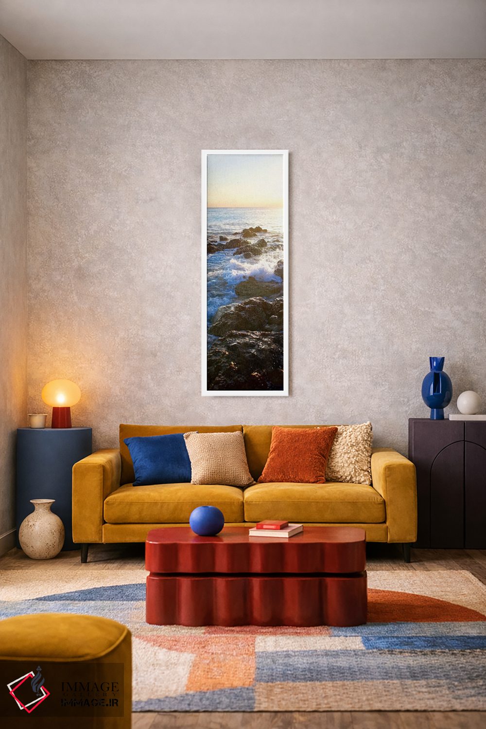 تابلو دکوراتیو ساحل بیمینی ۲ اثر سوزان برایانت - D1W