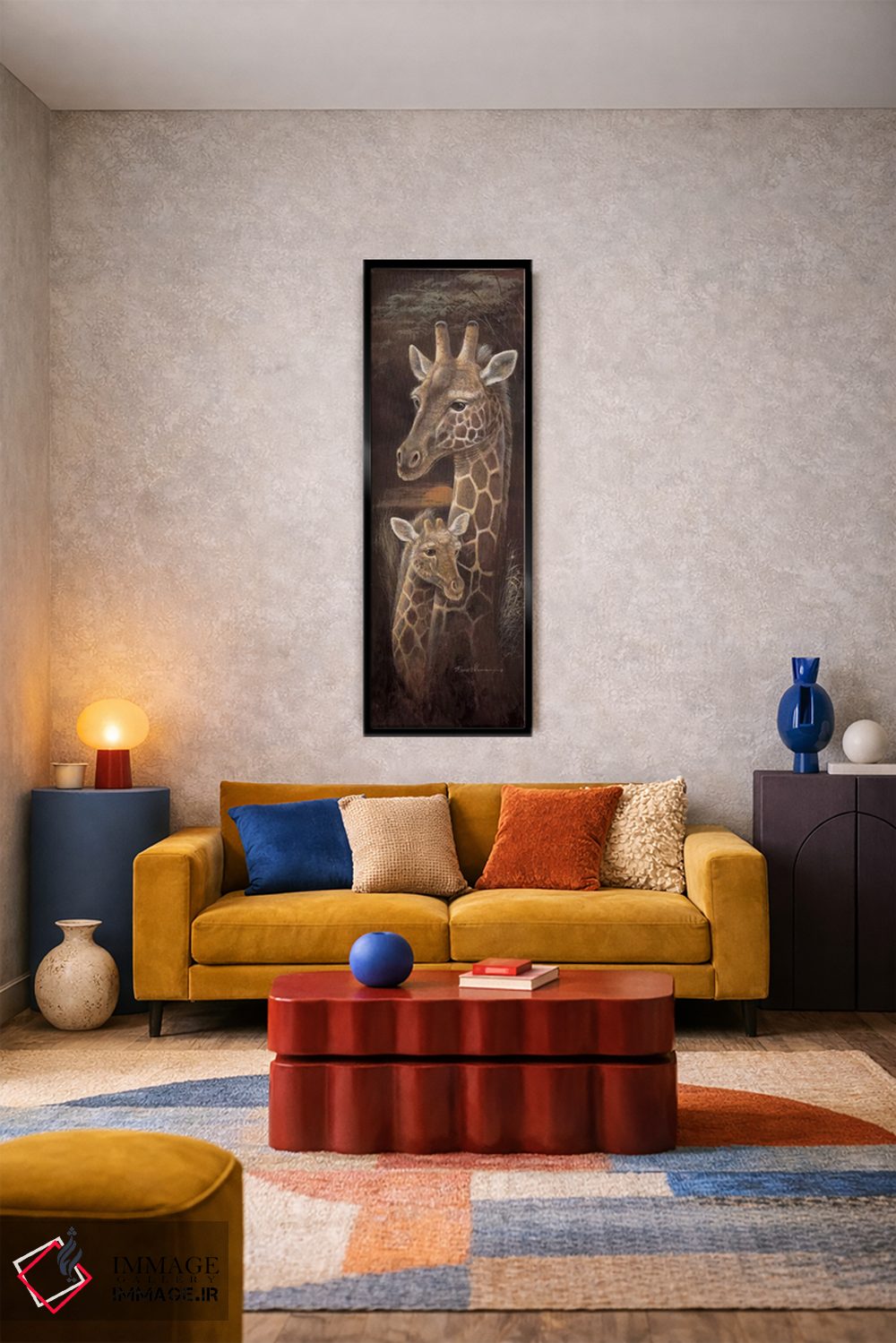 تابلو دکوراتیو عشق و وفاداری اثر روئن منینگ - D2B