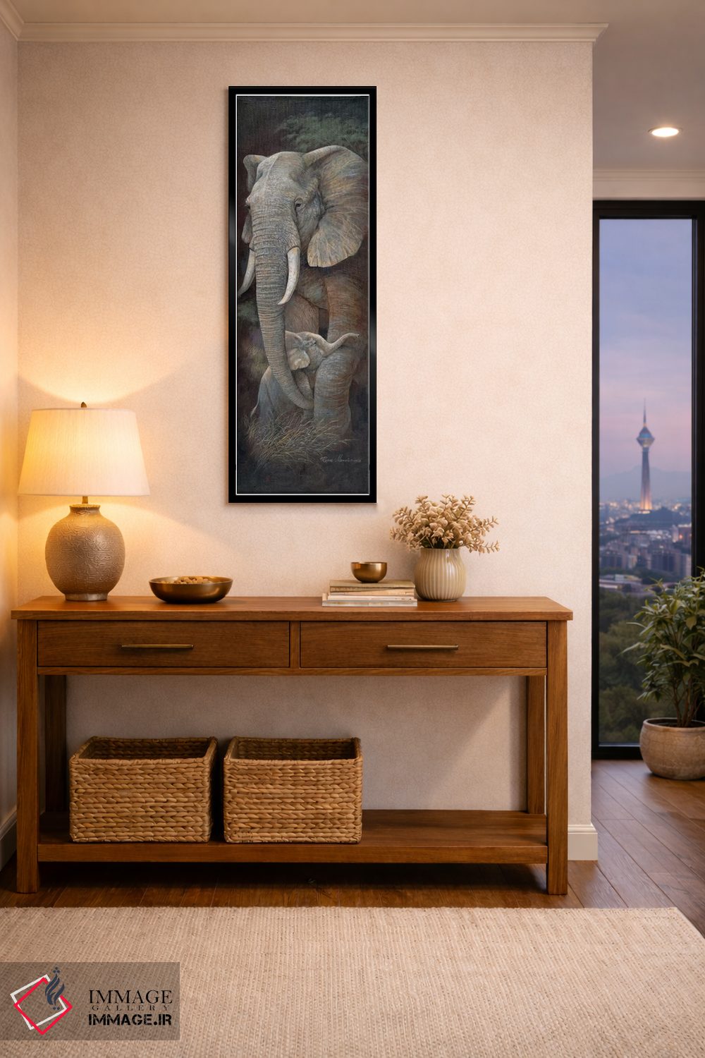 تابلو دکوراتیو مراقبت حمایتی اثر روئن منینگ - D4B