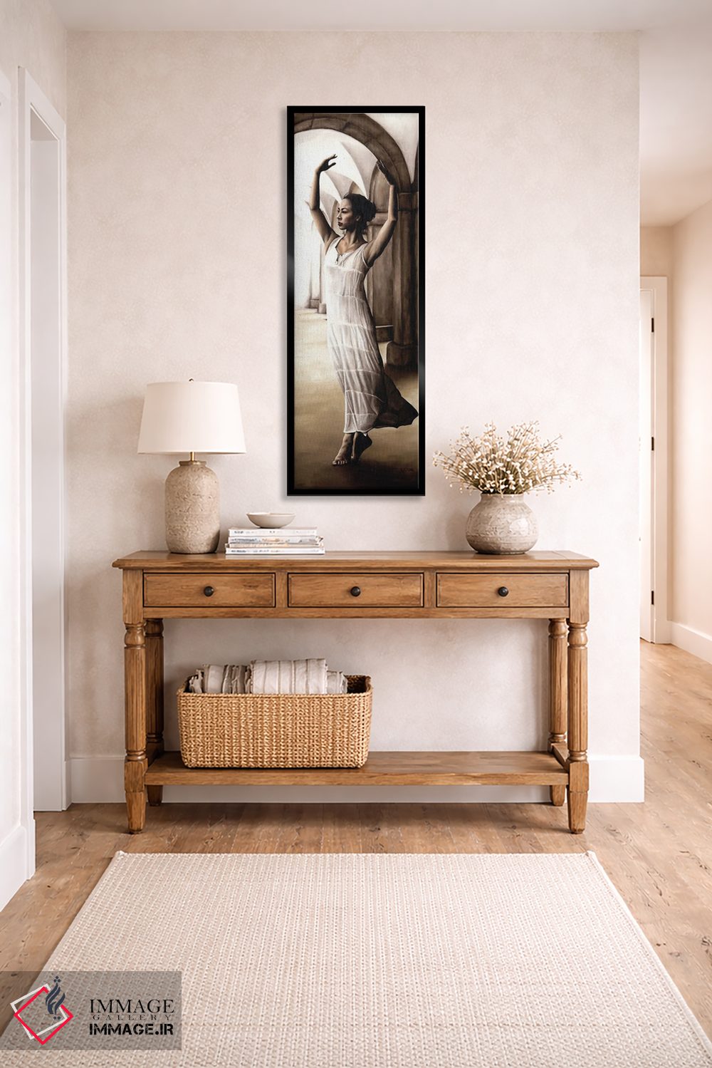 تابلو دکوراتیو فرشته بهشت اثر ریچارد یانگ - D6B