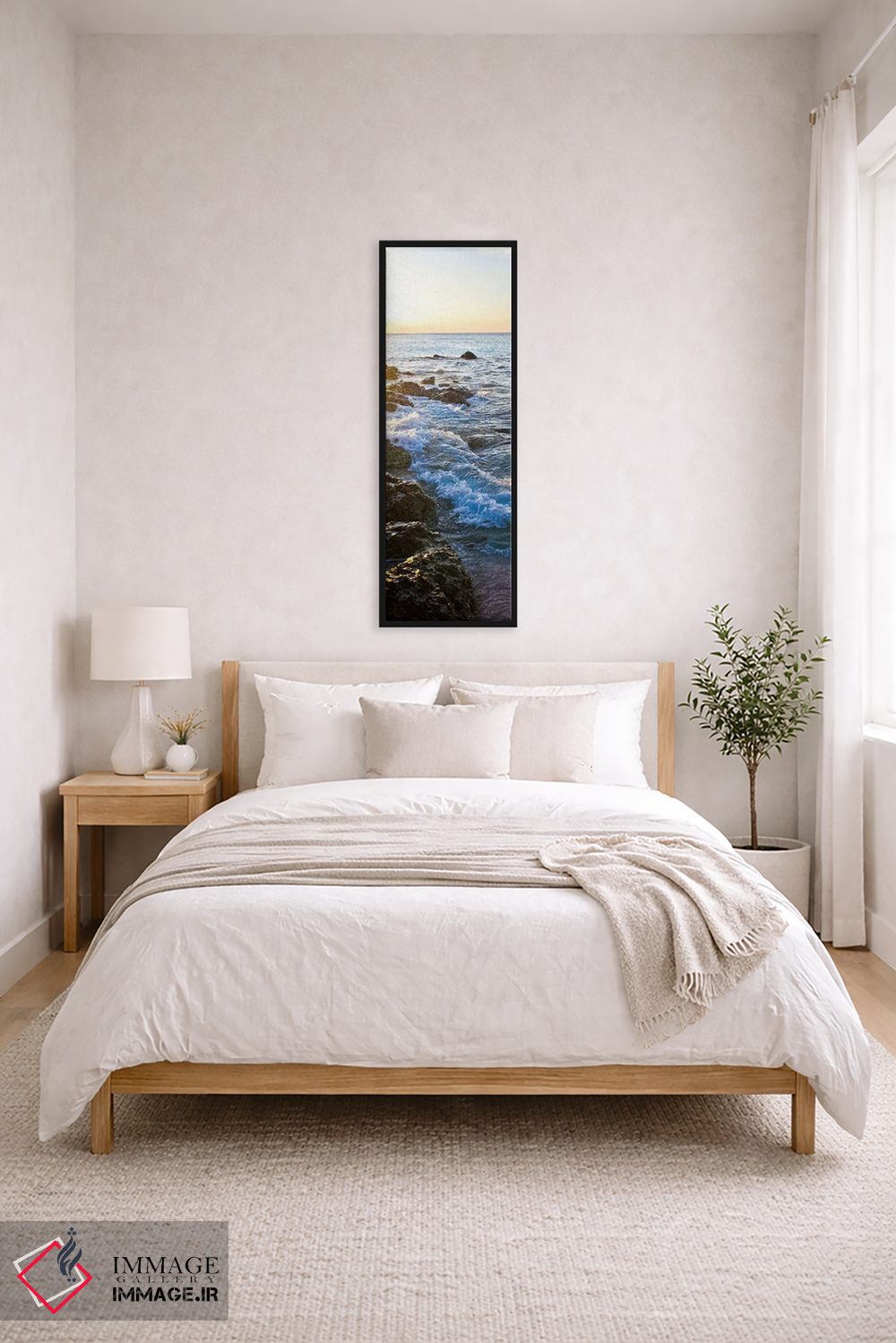 تابلو دکوراتیو ساحل بیمینی ۱ اثر سوزان برایانت - D4B