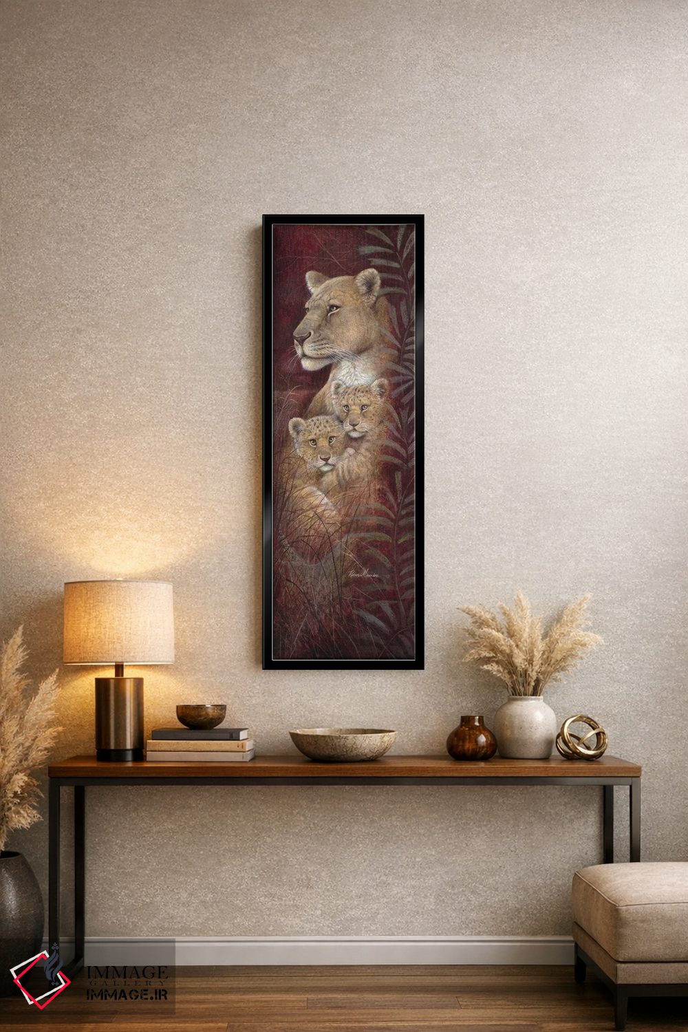 تابلو دکوراتیو دوقلوهای سرنگتی اثر روئن منینگ - D3B