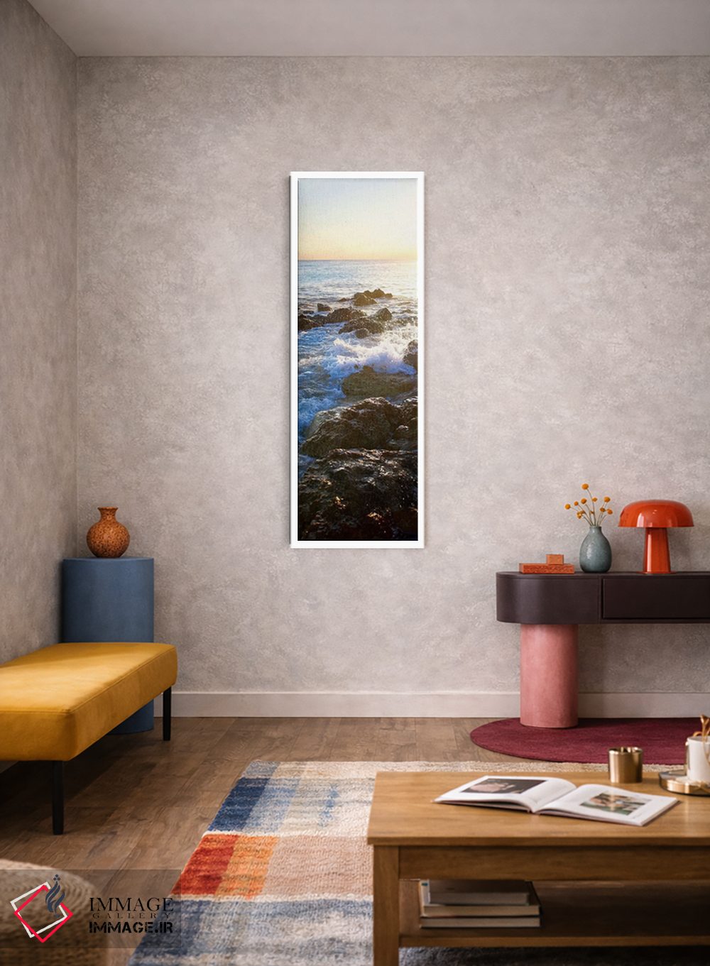 تابلو دکوراتیو ساحل بیمینی ۲ اثر سوزان برایانت - D3W