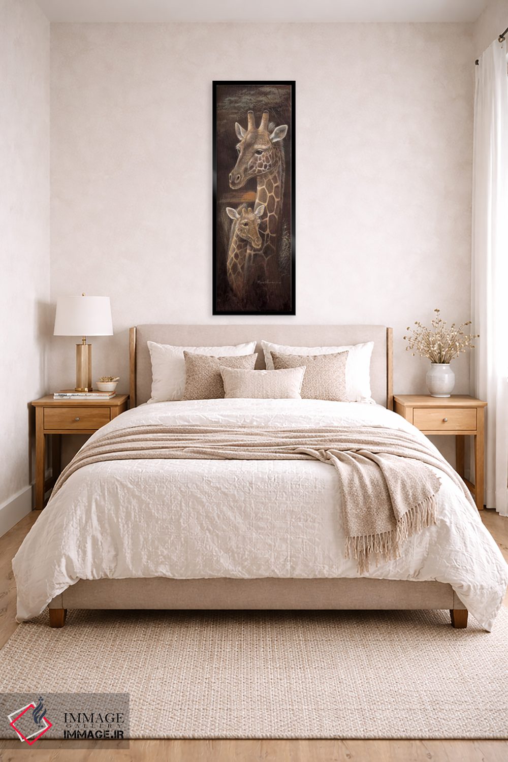 تابلو دکوراتیو عشق و وفاداری اثر روئن منینگ - D5B