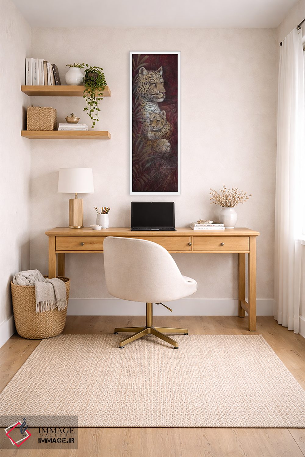 تابلو دکوراتیو محبت مادری اثر روئن منینگ - D5W