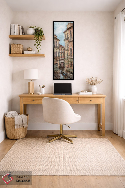 تابلو دکوراتیو تعطیلات در ونیز دو اثر روئن منینگ - D5B