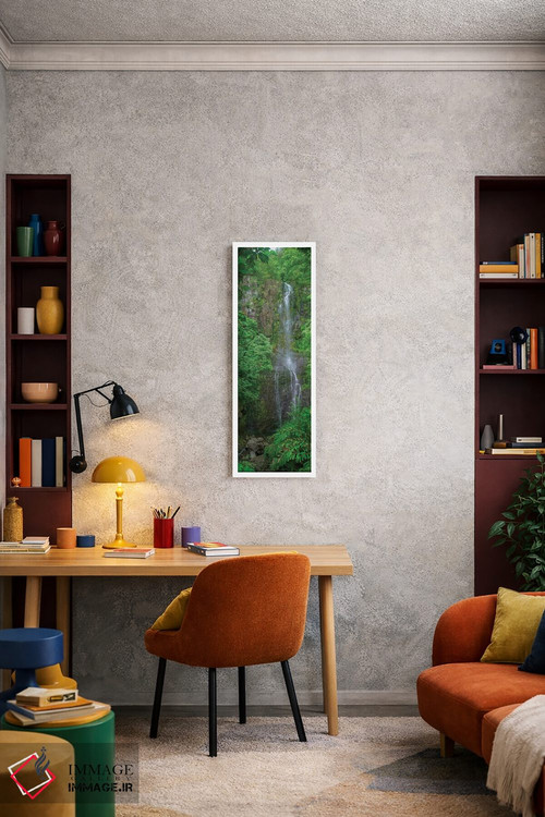 تابلو دکوراتیو آبشار مائوئی اثر اسکات بنیون - D4W