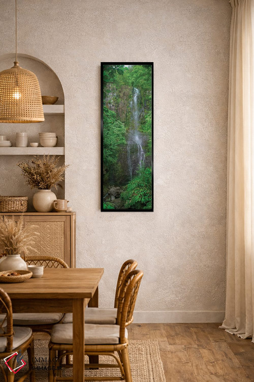 تابلو دکوراتیو آبشار مائوئی اثر اسکات بنیون - D5B