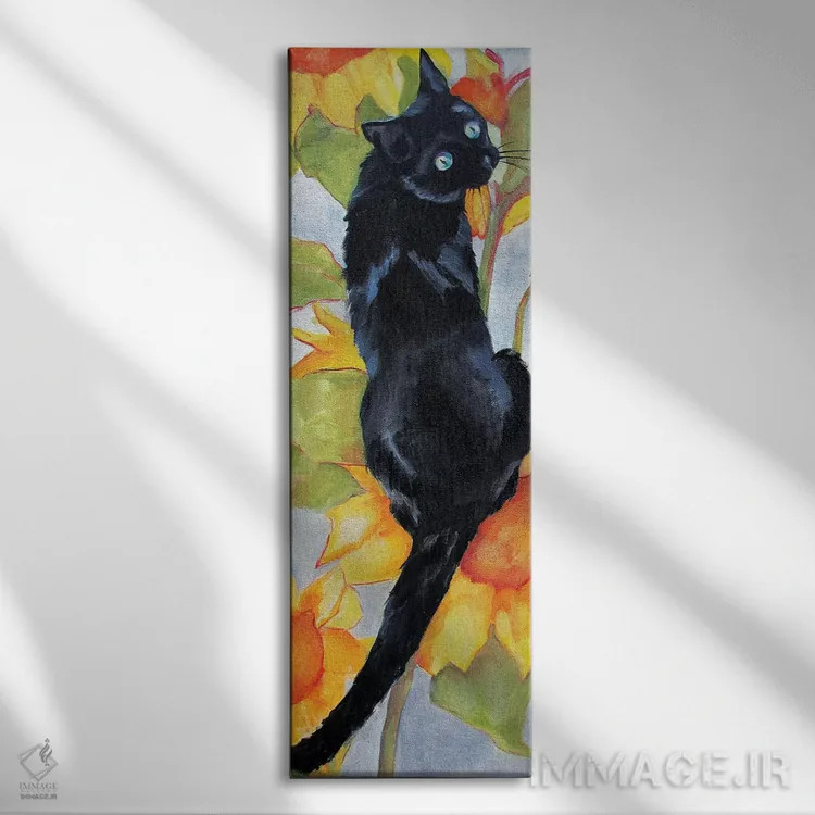 تابلو دکوراتیو کوشکا اثر مکسین شور - نمای روبهرو روی دیوار