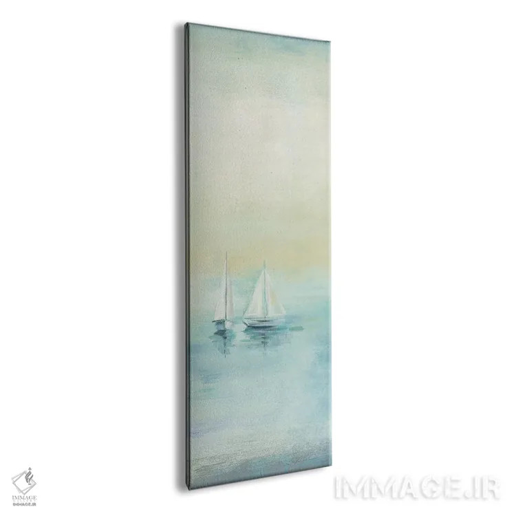 تابلو دکوراتیو دریای صبحگاهی II اثر سیلویا واسیلیوا - نمای پرسپکتیو محصول