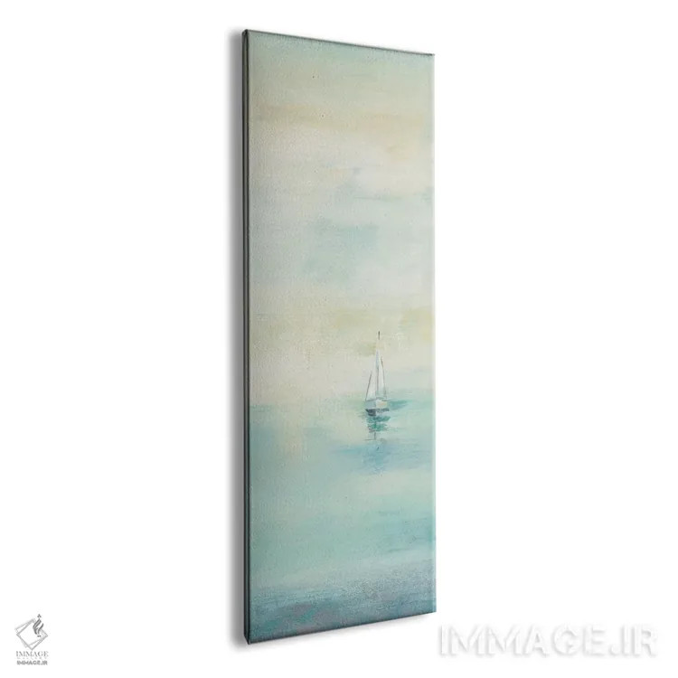 تابلو دکوراتیو دریای صبحگاهی I اثر سیلویا واسیلیوا - نمای پرسپکتیو محصول