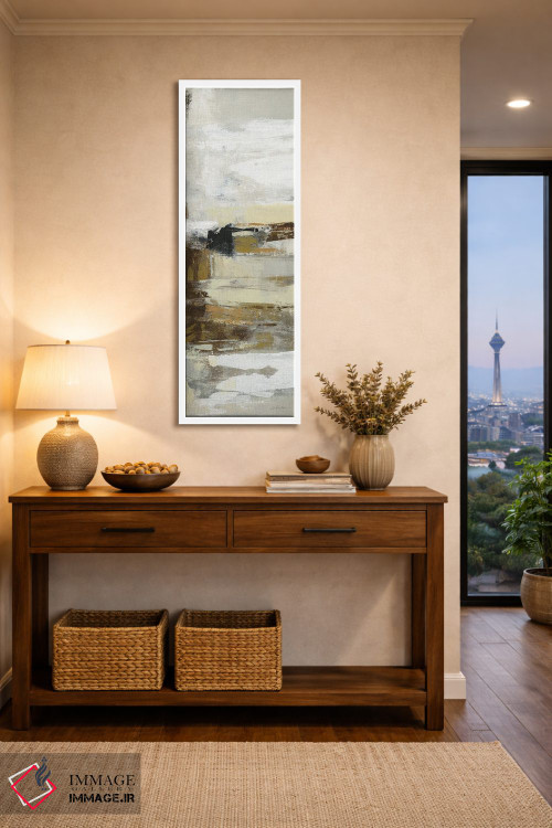 تابلو دکوراتیو گدازه و بخار IV اثر سیلویا واسیلیوا - D1W