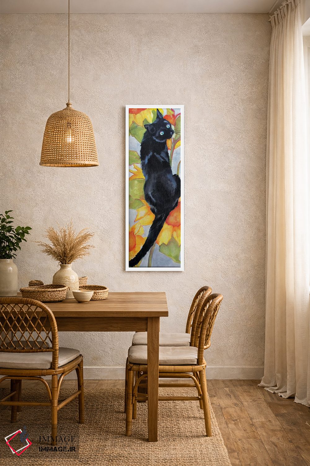 تابلو دکوراتیو کوشکا اثر مکسین شور - D3W