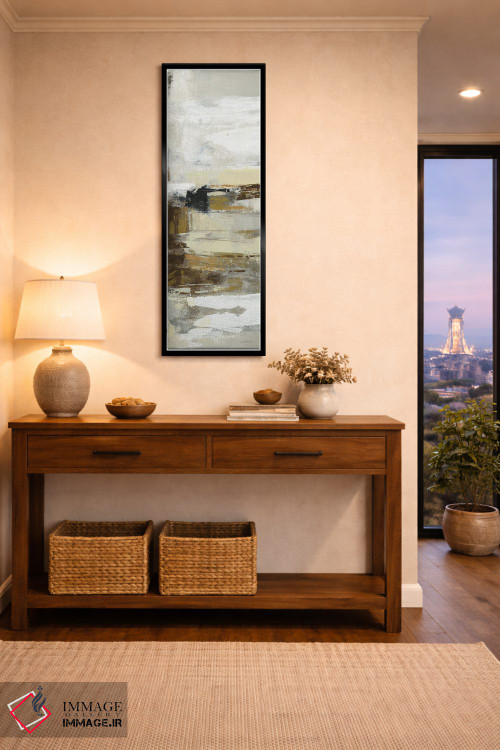 تابلو دکوراتیو گدازه و بخار IV اثر سیلویا واسیلیوا - D2B