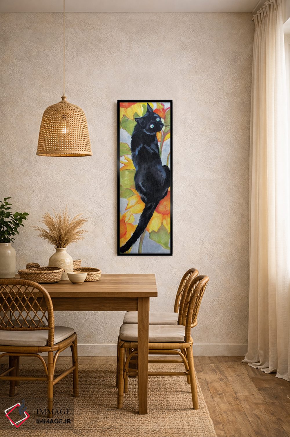 تابلو دکوراتیو کوشکا اثر مکسین شور - D5B