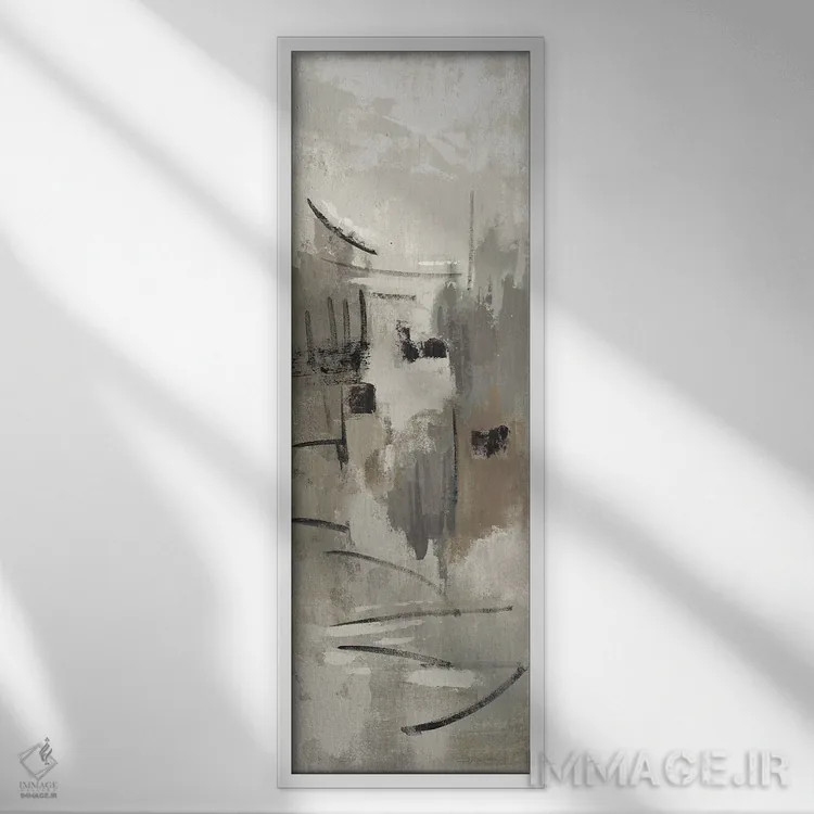 تابلو دکوراتیو به دل دریا رفتن I خنثی اثر سیلویا واسیلیوا - نمای قابدار سفید