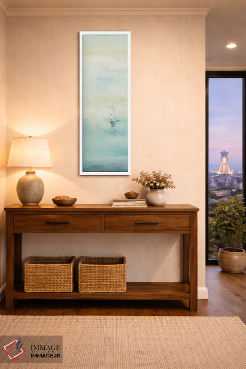 تابلو دکوراتیو دریای صبحگاهی I اثر سیلویا واسیلیوا - D1W