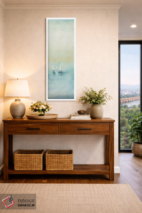 تابلو دکوراتیو دریای صبحگاهی II اثر سیلویا واسیلیوا - D1W