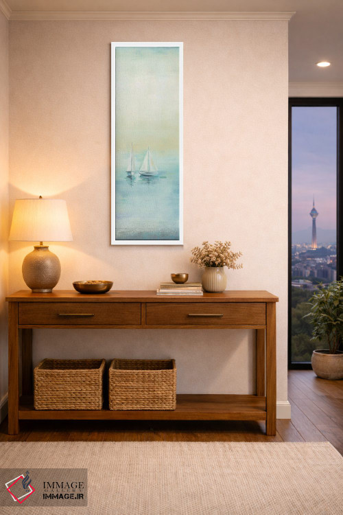 تابلو دکوراتیو دریای صبحگاهی II اثر سیلویا واسیلیوا - D2W