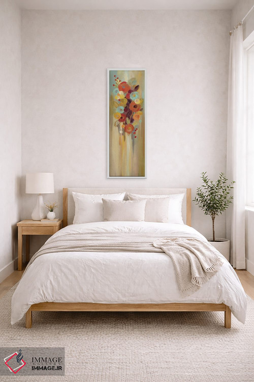 تابلو دکوراتیو گل های بلند پاییزی II اثر سیلویا واسیلیوا - D4W