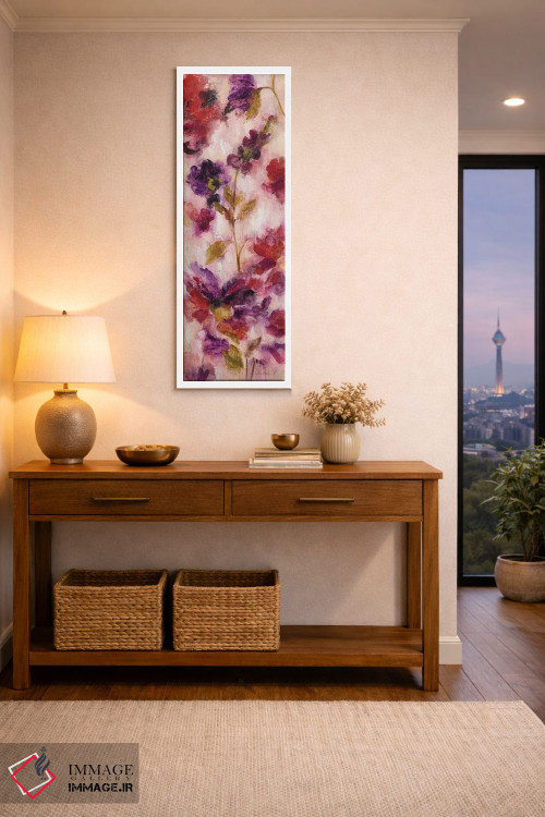 تابلو دکوراتیو گل های شاداب و فراوان III اثر سیلویا واسیلیوا - D4W