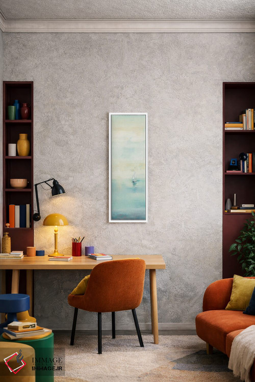 تابلو دکوراتیو دریای صبحگاهی I اثر سیلویا واسیلیوا - D3W