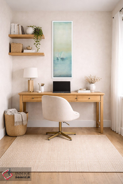 تابلو دکوراتیو دریای صبحگاهی II اثر سیلویا واسیلیوا - D3W