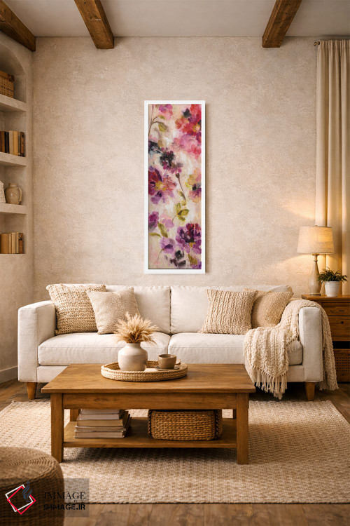 تابلو دکوراتیو گل های شاداب و فراوان II اثر سیلویا واسیلیوا - D1W
